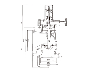 A49Y-Pw542.55V DN200